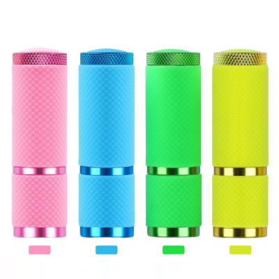 China 12W Nail Lamp Mini Gel Polish UV Flashlight Torch Wireless Nail Lamp ASN-GD-17 for sale