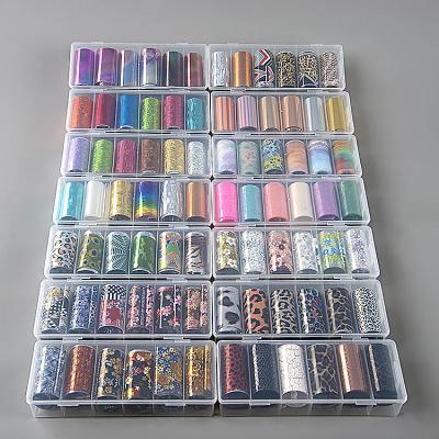 China Durable Factory Brand LOGO Transfer Foil Nail Foil For Nail Art Sticker For Nail Art Decoration ALUMINUM for sale