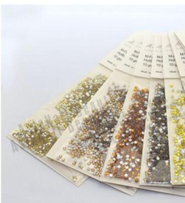 China Flatback Nail Art Round Imitated Rhinestone Upholstery Nail for sale