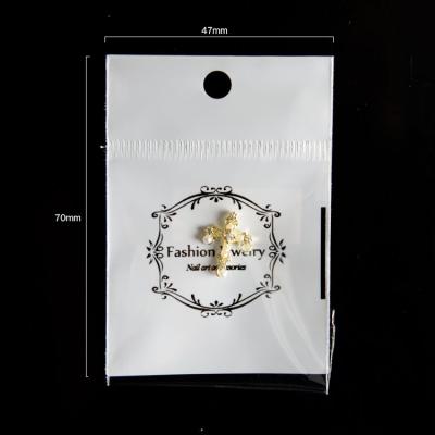 China New Iced Out Durable Design Stones Diamond Nail Cross Pendant White Gold for sale