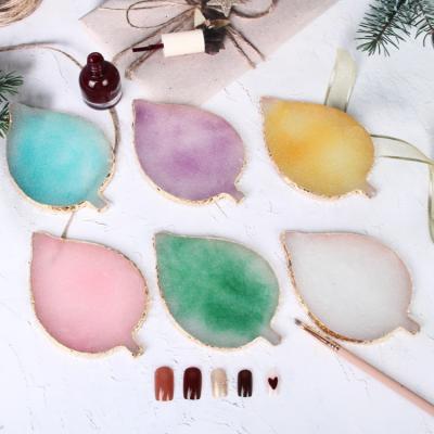 China Beautiful Nail Art Display Mirror Colorful Nail Art Decoration Palette Tools New Arrival Design ASN-PL-6 for sale