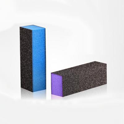 China Eva and Nail Files 100/180 Grit Sanding Buffing Sanding Buffing Buffing Nail Files 3 Sides Nail Buffer Block Art Pedicure Manicure File for sale