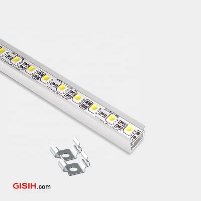 China High brightness72leds/m Aluminum U-Shape SMD2835/5050 Desktop Housing Led Strip Light For Showcase for sale