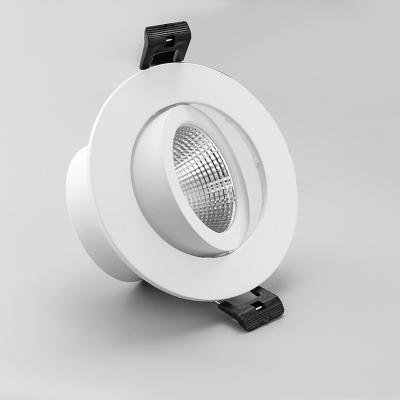 China Modern GISIH Super Bright 7W Riflettori Led Resistenti Al Calore Regolabili Downlight Cob Led Downlight Guida sotto i riflettori for sale