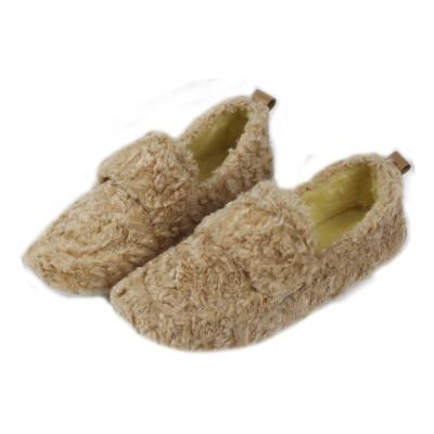 China CUSHIONING Hot Selling Women Boa Winter Comfortable Outdoor Slippers for sale