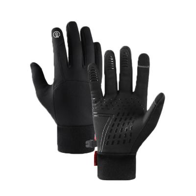 China Outdoor Sports Waterproof Touch Screen Bike Bicycle Cycling Warm Gloves JQ38 for sale