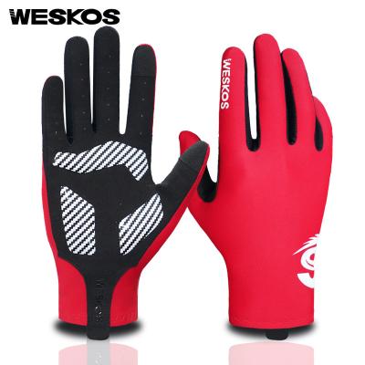 China 2023 New Men Women Shockproof Bicycle Bike Breathable No-slip Driving Cycling Gloves JQ87 for sale