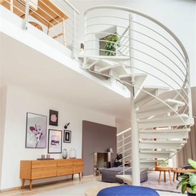 China Spiral staircase used spiral staircase factory price staircase rail for sale