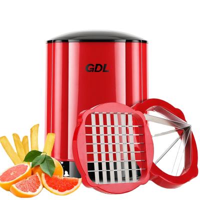 China Sustainable Multifunctional Vegetable Cutter Slicer Apple Fries Vegetable Chip Cutter Mandoline Slicer Cutter for sale