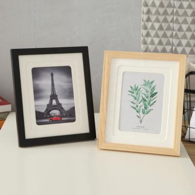 China New Arrival Environmental Table Decoration Materials Photo Wood Picture Frame For Wall Art Decor for sale