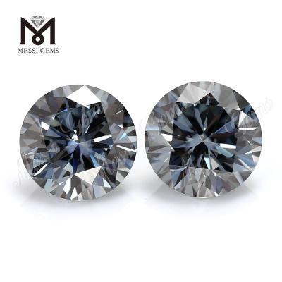 China Messi Jewelry 3mm4mm5mm6mm black moissanite 1Ct2Ct3Ct factory price for sale