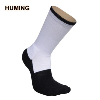 China Antibacterial Blank Polyester Sublimation Blank Socks For Printing for sale