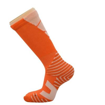 China Men's Novelty Crew Compression Basketball Sports Socks Antibacterial for sale