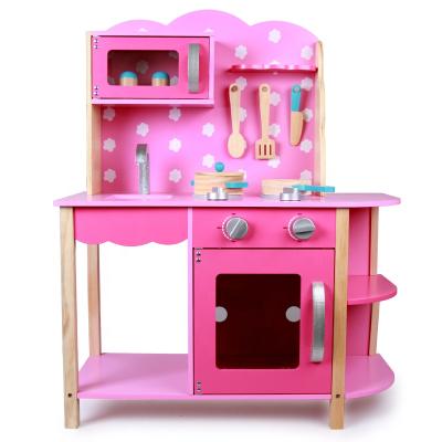 China Wooden Toy Calendar Children's Toy Makers Kids Toy Kitchen Set For Pretend Play 71.5*40*9.5 for sale