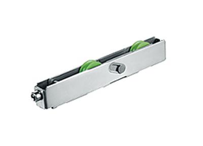 China Nylon POM Bearing Patio Screen Door Rollers , Iron Coating Sliding Door Track Rollers for sale