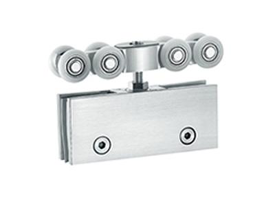 China Excellent Anticorrosion Sliding Door Hanger Roller Satin Or Polished Surface for sale