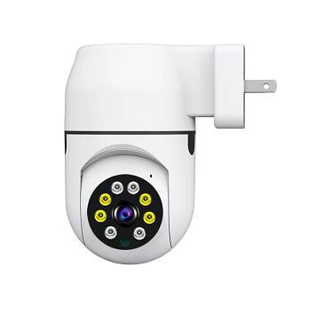 China NEW Security Surveillance Camera 1080P HD Bulb E27 Panoramic Monitor 2 Way Wireless 2.4GHz WiFi Audio Infrared Night Vision 360 Degree Monitor for sale