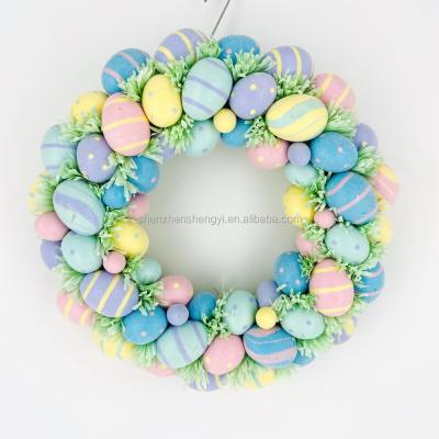 China Europe; NEW design custome 2021 blue artificial easter egg garlands artistic wholesale indoor decorations supplies for sale