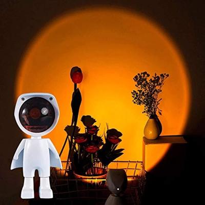 China Modern ihomemix Mini Kids Room Dawn Sunset Sky Table Light Cloud UFO Lamp RGB Led Sunset Lamp Rainbow With LED Lamp outside for sale