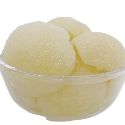 China new crop factory price OEM 3000g natural fresh pears canned pear halves in light syrup in tin 3000g for sale