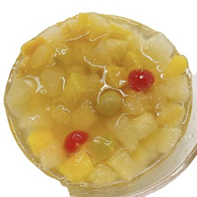 China Professional Manufacture Canned Well Selling OEM 3000g Preserves Fruit Salad In Syrup In Box for sale