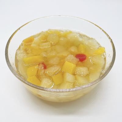 China OEM Canned Raw Material 4250g Natural Organic Certified Canned Fruit Mixed Fruit With Pineapple In Syrup In Can for sale