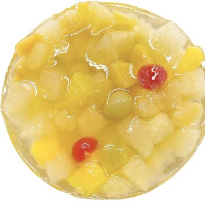 China Canned china factory food OEM 4250g good quality healthy fruit canned fruit salad using fresh fruit for sale