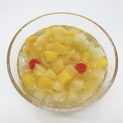 China Hg Canned Guaranteed Healthy OEM 2500g Quality Food Mixed Canned Fruit Mixed Fruit Salad In Light Or Heavy Syrup for sale