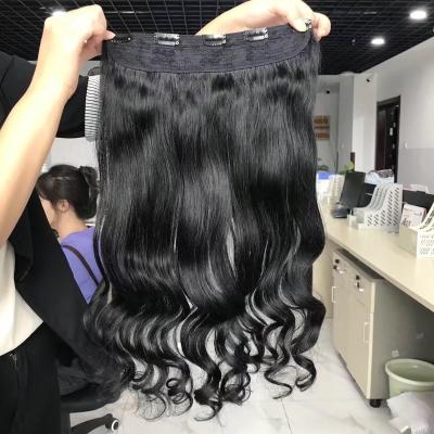 China Wholesale Vendor Regular Brazilian Hair Wave 100g Regular Wave Type 1 Piece Clips In Hair Extensions Hair Weaving for sale