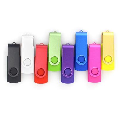 China Wholesale Metal Swivel USB Flash Drive 2GB 4GB 8GB Tornado Flash Stick 16GB High Speed ​​Chip for sale