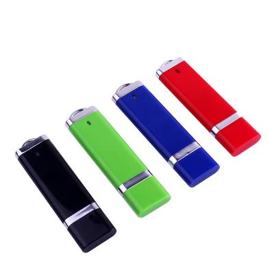 China Plastic USB Flash Drive Hot Lighter Pen Drive 8GB 16GB 32GB Memory Stick U Disk Thumb Pendrive Gift for sale