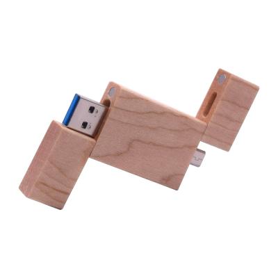 China Promotional USB Pen Drive 3.0 8GB 16GB 32GB OTG USB Memory Stick 2.0 1GB 2GB 4GB 8GB Photography Items Promotional Wooden Logo for sale