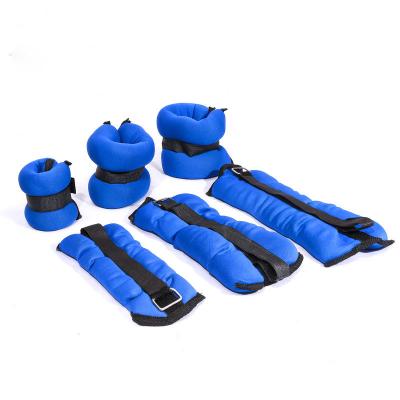 China High Quality Mercerized Fabric Arm Leg Weights Bag Adjustable Ankle Wrist Weights for sale