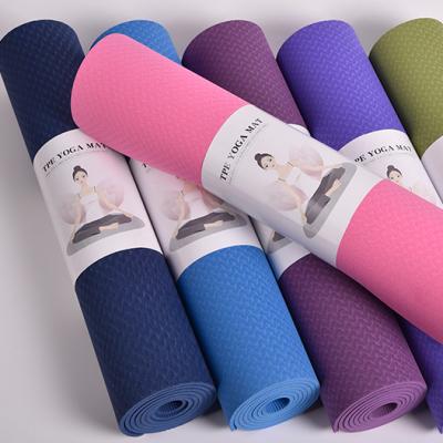 China Yoga exercises factory direct outdoor environmental protection strip yoga mat fitness yoga mat for sale