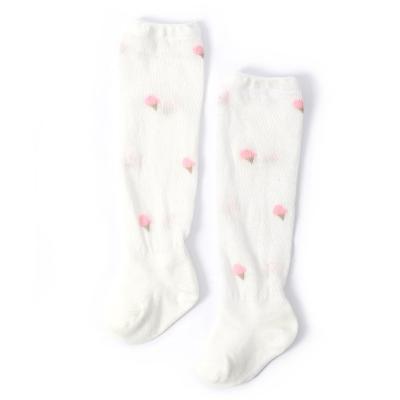 China Summer Casual Cute Section Mesh Children Socks Boy Breathable Cotton Long Thin Breathable Socks Baby Over The Knee Stockings for sale