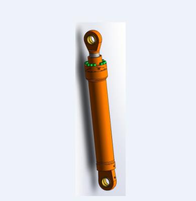 China Building Material Stores Pull Rod Type Single Rod Double Acting Hydraulic Cylinder For Loader Cylinder for sale