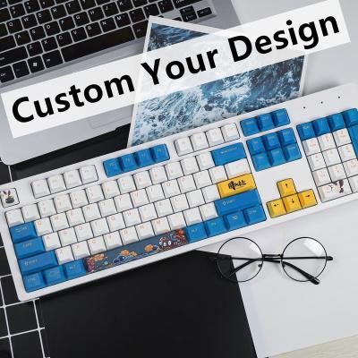 China PBT Keycaps HZGAMER 108keys CNdesign Keycap For Mechanical Keyboard, PBT Dye-sublimation Customized OEM Profile Keycaps for sale