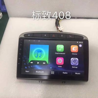 China Android Link XinYoo Android Navigation Car Stereo GPS+RADIO+BT+USB+AUX-IN+SWC+Reversing+Mirror For Peugeot 408 Car Radio DVD GPS MP5 Player for sale