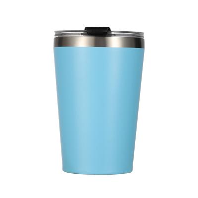 China Viable Factory Supplied BPA Free 450ml Stainless Steel Coffee Mug Wine Mug Double Walled Thermos for sale