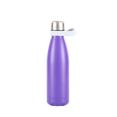 China Hot sale 350ml/500ml/750ml/1L PORTABLE double wall stainless steel thermos vacuum flasks sport cola bottle for sale