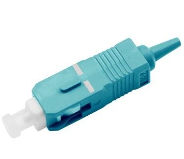 Chine Connecteur à fibre optique simple de 0,9 mm OM3 Multimode SC UPC à vendre