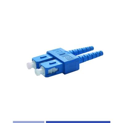 China Conector de fibra óptica de modo único Conector duplex de fibra óptica de 2.0 mm SC UPC en venta