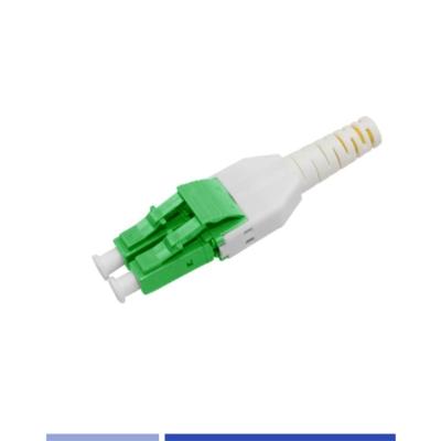 Cina Collegatore a fibra ottica duplex da 3 mm Uniboot Single-mode LC APC Fiber Connector in vendita