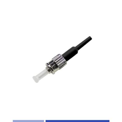 China Singlemode ST UPC Fiber Optic Connector Simplex 0.9mm Weather Resistance for sale