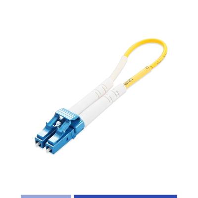 China Singlemode Fiber Loopback Cable LC UPC Weather Resistance Heat Insulation for sale