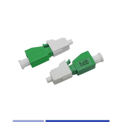 China Plug-in LC APC-Dämpfer Einzelmodus 5dB Hochgenauigkeit Wärmedämmung zu verkaufen