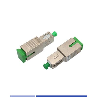 China Male To Female Fiber Optic Attenuator SC APC Attenuator Singlemode 10dB for sale