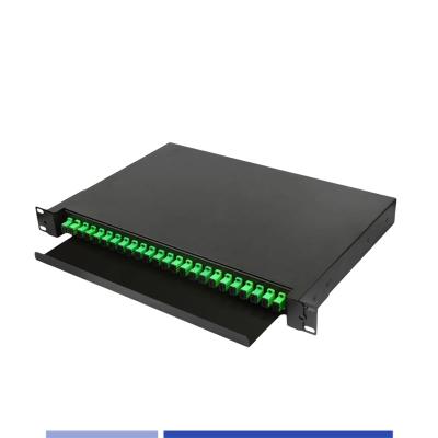 Cina 1U Fibra ottica patch panel 24 Port SC Simplex 19