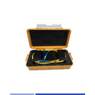 China OTDR Fiber Launch Cable Box Singlemode SC UPC 1000M Fiber Optic Launch Box for sale