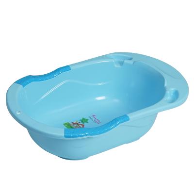 China Eco-freindly factory direct wash plastic newborn bathtub comfortable soft shape baby tub for for baby and kids for sale